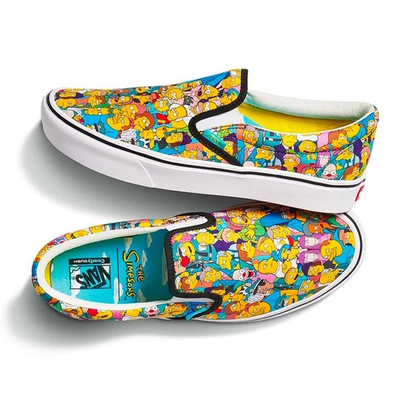 Vans Shoes - NWOT Vans Simpsons slip on